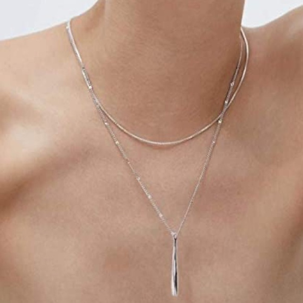 Jenny Bird Sliver Pendant Necklace